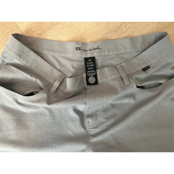 Travis Mathew Open-to-Close Gray Golf Mens 38 Light Weight Stretch Pants - Picture 5 of 7